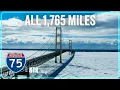 I-75 Complete Drive From Freezing Michigan to Sunny Florida