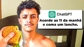 Criei a PIOR ROTINA MATINAL com I.A ☀️