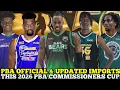Lagu PBA OFFICIAL \u0026 UPDATED IMPORTS THIS 2026 PBA COMMISSIONERS CUP | PBA UPDATES