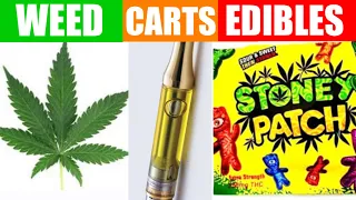 Weed Vs Edibles Vs Carts