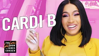 cardi b carpool karaoke