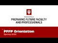 PFFP Orientation - Spring 2026