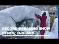 Blizzard brings feet of snow hurricane-force gusts and outages to southern New England