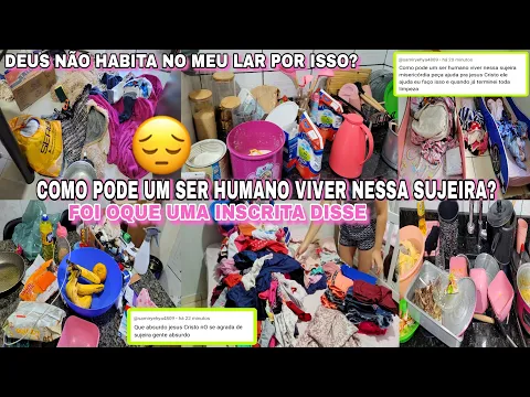 Download MP3 COMO PODE UM SER HUMANO VIVER NESSA SUJEIRA???🤮FAXINA PESADA NA CASA TODA 8 HORAS DE MUITO SERVIÇO 🥵