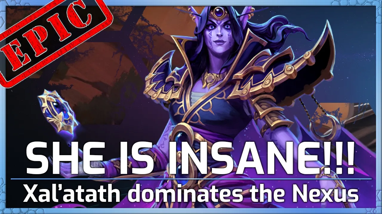 SHE IS INSANE! Xal'atath DOMINATES! - Copium Cup - Heroes of the Storm