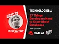 Peter Zaitsev - 17 Things Developers Need to Know About Databases