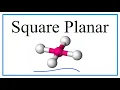 Square Planar Molecular and Bond Angles