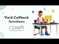 Understanding Void Callback Functions in Dart