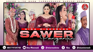 nina mincreunk sawer panganten pernikahan dimas adi p u0026 khusnul ainun tambak dahan subang