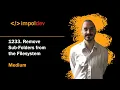 Remove Sub Folders from the Filesystem LeetCode 1233 - Python