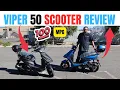 VITACCI VIPER 50 QMB139 MOPED GAS SCOOTER REVIEW