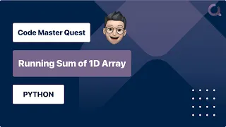 Running Sum of 1D Array - LeetCode 1480