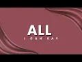 Download Lagu Kali Uchis - All I Can Say | 1 Hour Loop