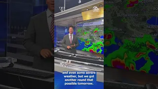 Scattered storms return to Louisiana s weather forecast to start the week
