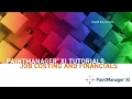 PaintManager XI Software Tutorials - Job Costing and Financials