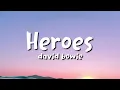 david bowie - Heroes (lyrics)