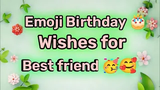 Emoji Birt ay wishes for best touching birt ay wishes for friend
