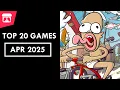 Itch io s Top 20 Games of April 2025