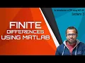 Finite Differences using MATLAB Lecture 3 ICFDM