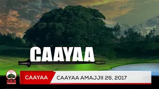 Caayaa OBN Amajjii 26 2017 