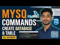 MySQL Commands Tutorial for Beginners Create Database Table Insert Select Delete Drop DB