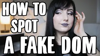 How to Spot a FAKE DOM BDSM