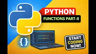 Python Functions Part 2 Default Keyword Arguments Scope More Python Full Course
