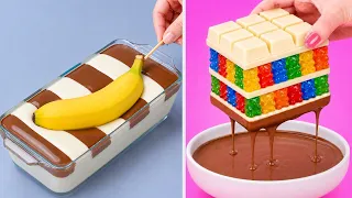 The Most Satisfying Chocolate Cake Decorating Ideas For Holiday | So Yummy Cake Decorating Tutorials