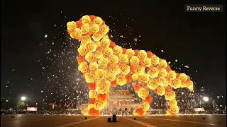  incredible drone and fireworks in china happy new year 2026