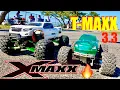 Download Lagu Traxxas T-Maxx 3.3 \u0026 X-MAXX Battle - Electric🔋 Vs. NItro⛽️ - Only One Survived the Race.