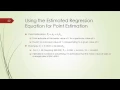 14-2 Simple Linear Regression Part 2