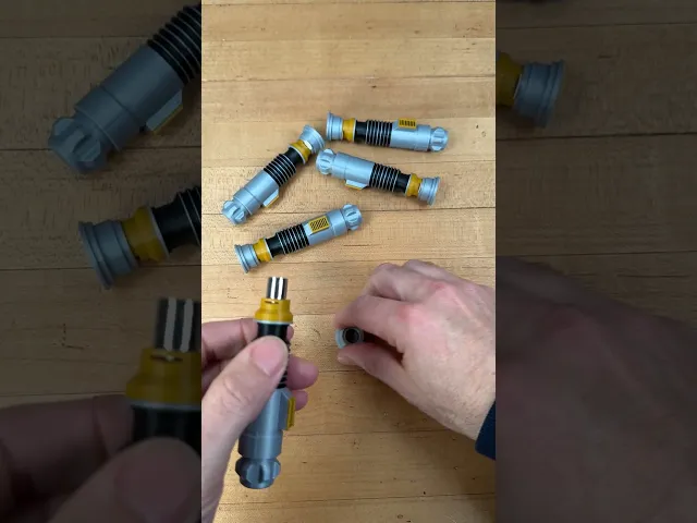 Mini Flashlightsaber with Lens video thumbnail
