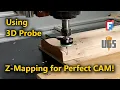 Universal G-Code Sender Mapping The Stock - 3D Probe Workflow for CNC