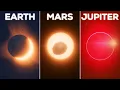What Does a Solar Eclipse Look Like on Other Planets