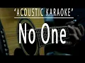 Download Lagu No one - Alicia Keys (Acoustic karaoke)