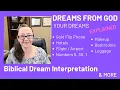 Dream Symbols Explained Biblically Phone Airport Bathroom Running late Make-up Luggage More