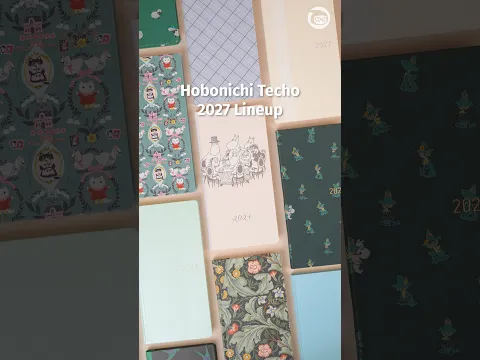 Hobonichi Techo 2027 Collection 🥳✨