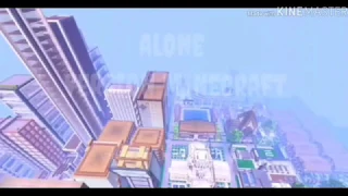alone version minecraft part 2 ledakan kota penduduk