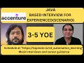 Java Interview Experience at Accenture Real-Time Questions Answer