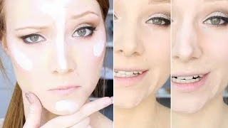 highlighting and contouring makeup tutorial 2014