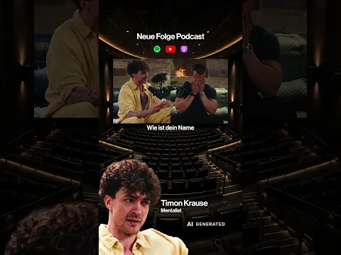 Heute 12 Uhr knockt mich Timon Krause (Mentalist) aus