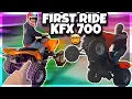 First Ride KFX700 Kawasaki KFX700 Review