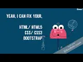 Fix any html css javascript jquery bootstrap bug - Best WordPress service
