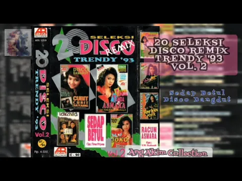 Download MP3 20 SELEKSI DISCO REMIX TRENDY '93 VOL. 2 SIDE. A || MILA ROZA \u0026 VARIOUS ARTIST