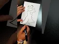 How to draw two people dancing together