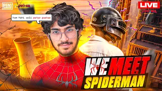 🔴 ASLI PETER PARKER AA GAYA BIHAR SE 🕷️ BGMI MEIN! 🔥 ⚡ | Tezza YT Live #bgmilive #gaming