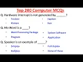 Top 50 Computer Fundamental MCQ computer mcq question and answers