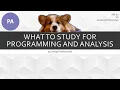PASS PA IN ONE MONTH What to Study for the ARE 5 0 Programming and Analysis Exam