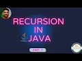 Recursion in Java PART-1 Recursive Function Java Class 11th class 12th ISC