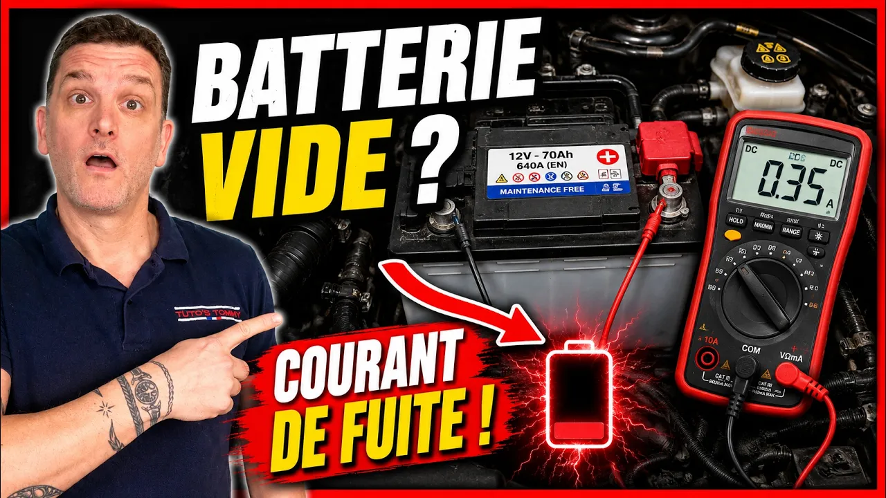 Trouver un courant de fuite sur sa voiture